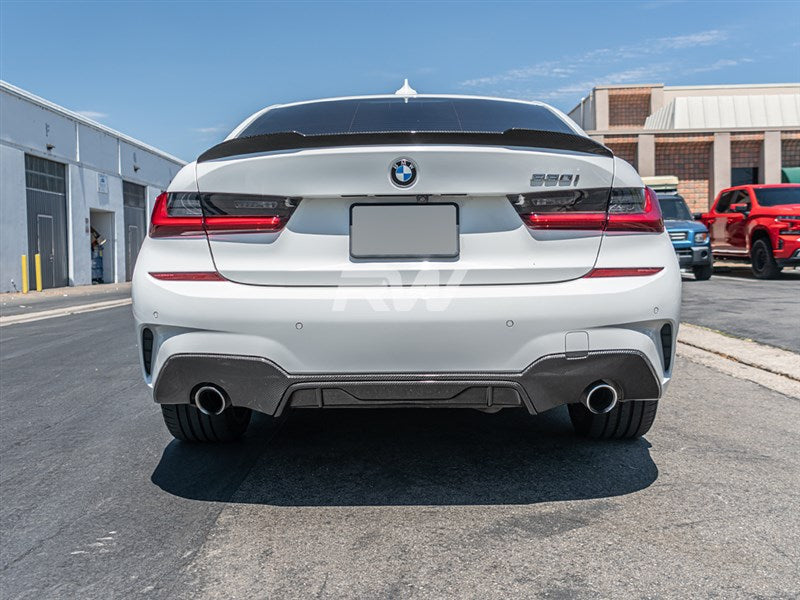 BMW G20 Performance Style Carbon Fiber Diffuser