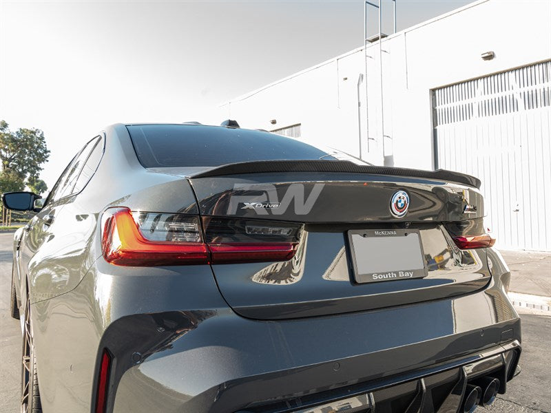 BMW G20 G80 M Style CF Trunk Spoiler