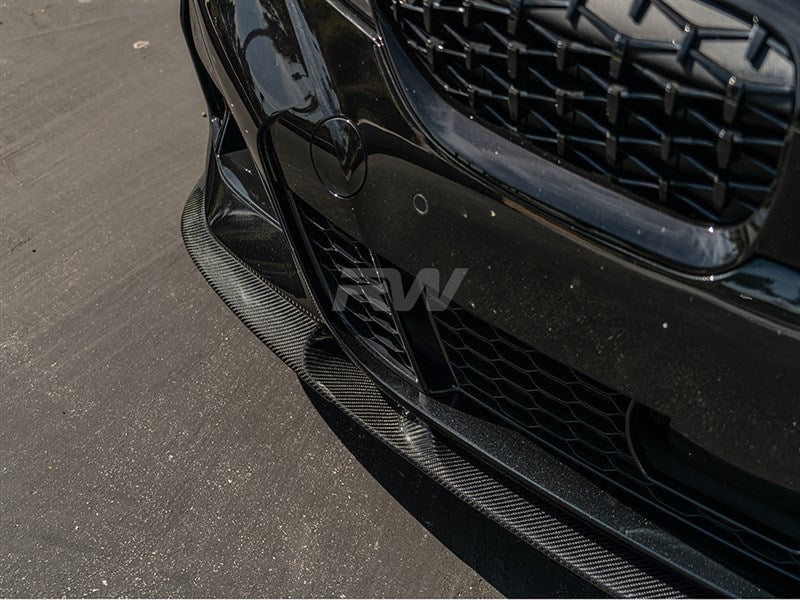 BMW G20 3D Style Carbon Fiber Front Lip Spoiler