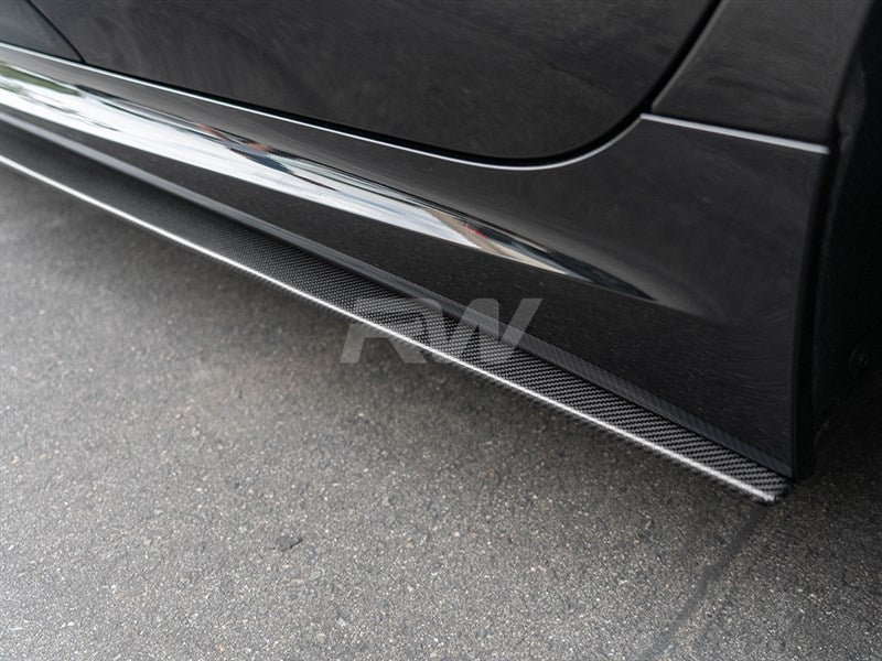 BMW G20 3 Series CF Side Skirt Extensions