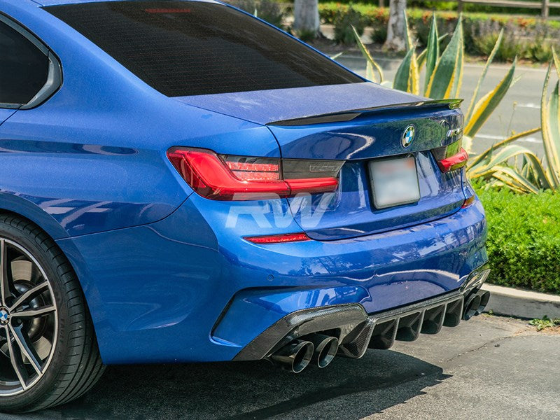 BMW G20 DTM Style Carbon Fiber Rear Diffuser