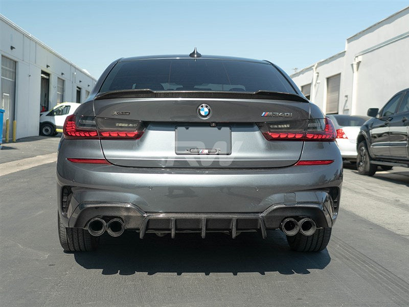 BMW G20 DTM Style Carbon Fiber Rear Diffuser