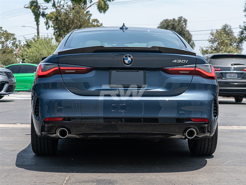 BMW G22 G82 Coupe M4 Style CF Trunk Spoiler