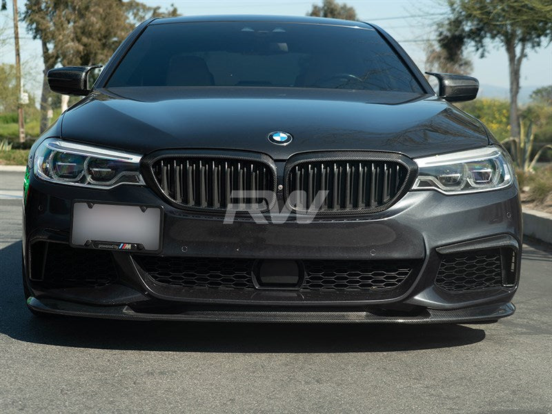 BMW G30 Carbon Fiber Front Brake Duct Trim