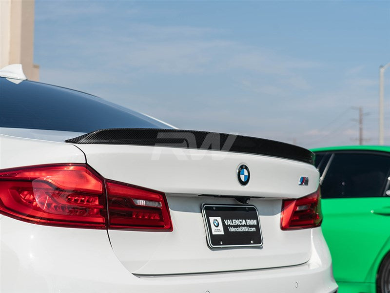 BMW G30 F90 3D Style Carbon Fiber Trunk Spoiler