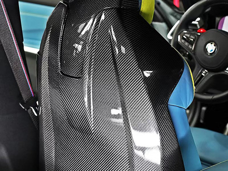 BMW G80 M3 Carbon Fiber Seat Backs