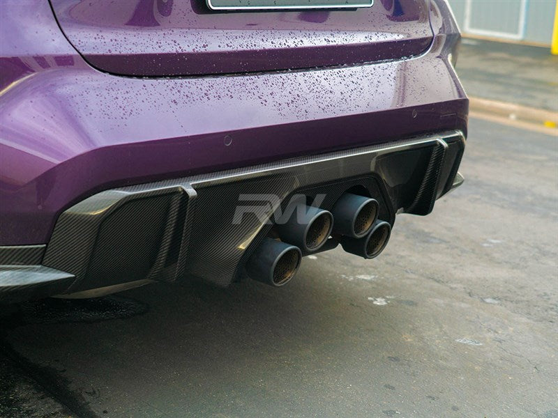 BMW G8X M3/M4 Carbon Fiber Perf. Style Diffuser