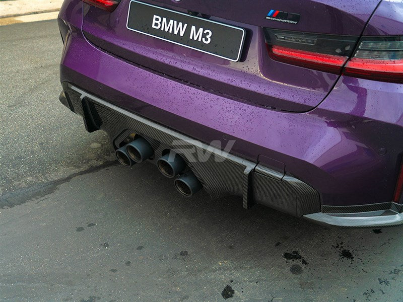 BMW G8X M3/M4 Carbon Fiber Perf. Style Diffuser