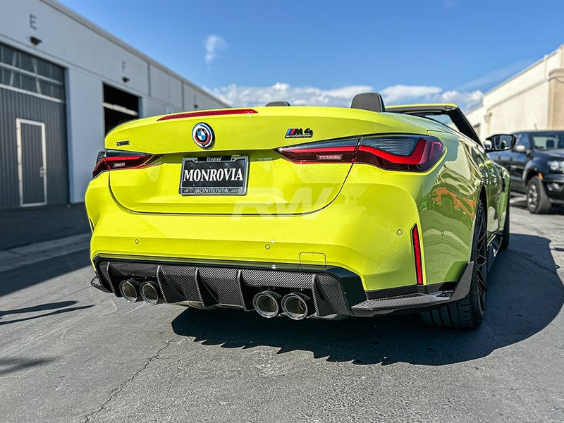 BMW G82/G83 M4 CF Performance Style Diffuser Sides