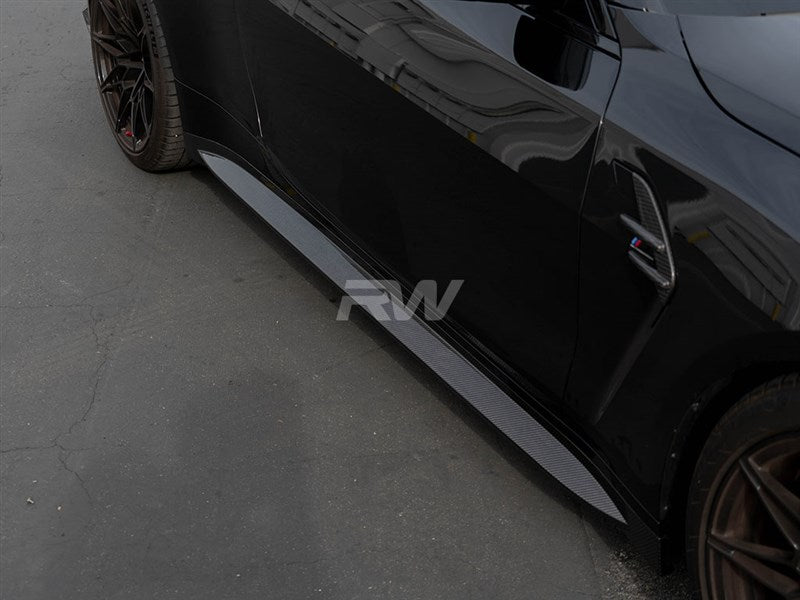 BMW G82/G83 M4 OEM Style Carbon Fiber Side Skirts