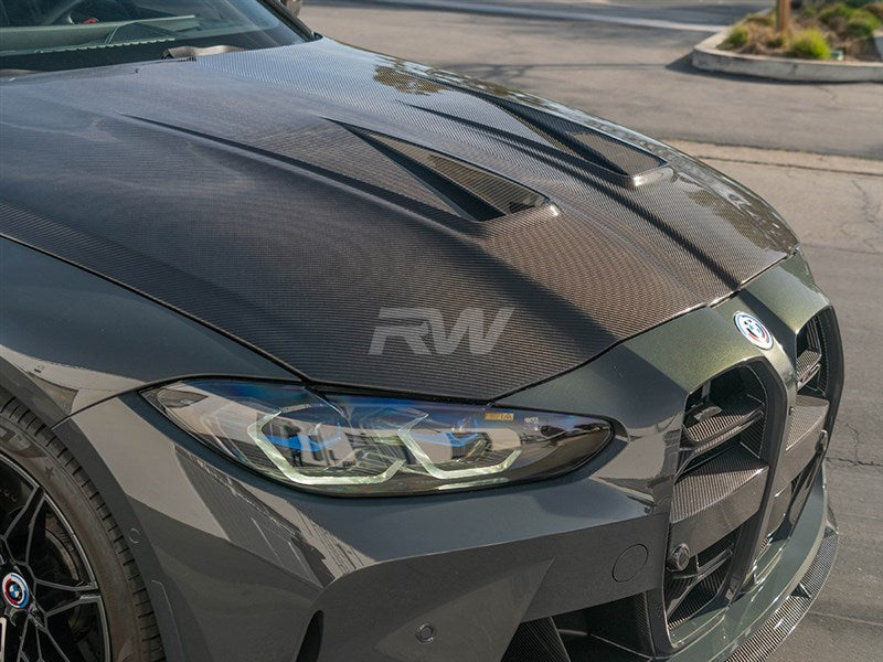 BMW G8X M3/M4 Full Carbon Fiber DTM Style Hood