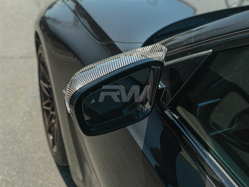 BMW G8X M3/M4/i4 Carbon Fiber Mirror Cap Replacements