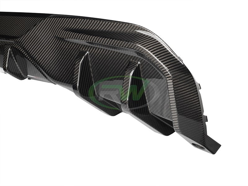 BMW i4 Full Carbon Fiber Rear Diffuser