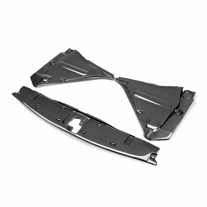 Carbon Fiber Cooling Panel Set For 2009-2022 Nissan GTR (3-Piece)