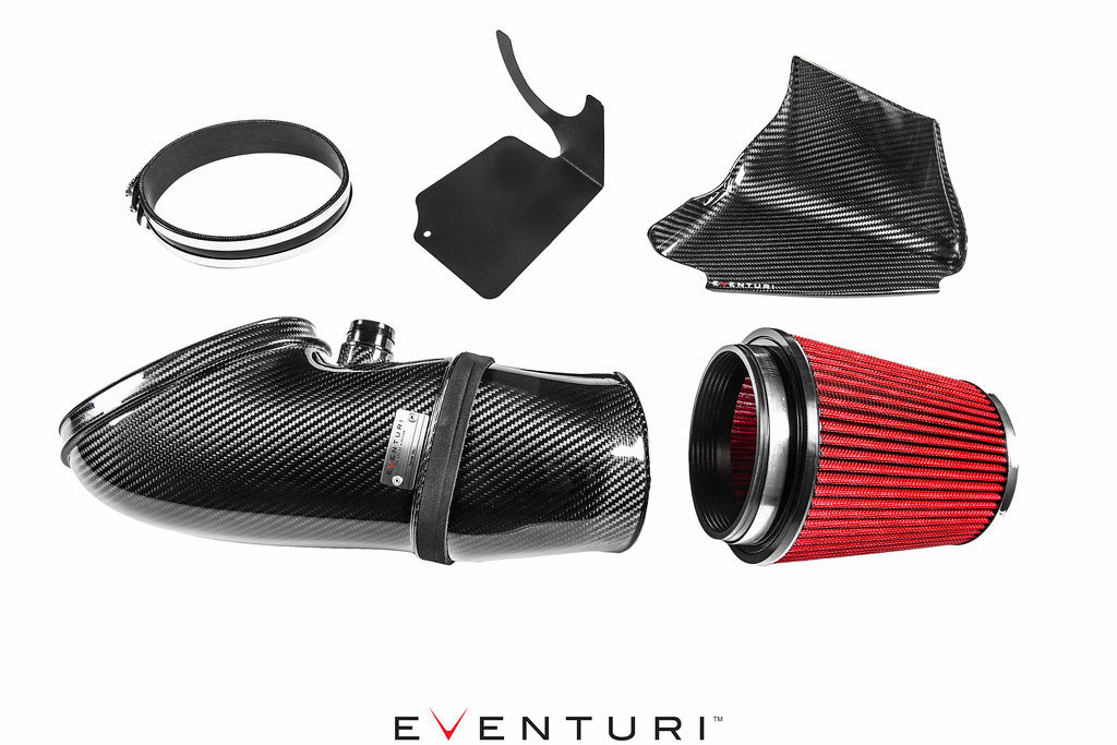 Eventuri BMW E9X M3 (S65) Black Carbon Intake System - Gloss