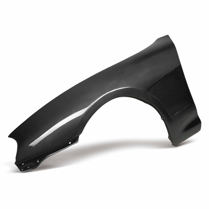 TV-Style Carbon Fiber Fenders For 1993-1998 Toyota Supra (Wider)