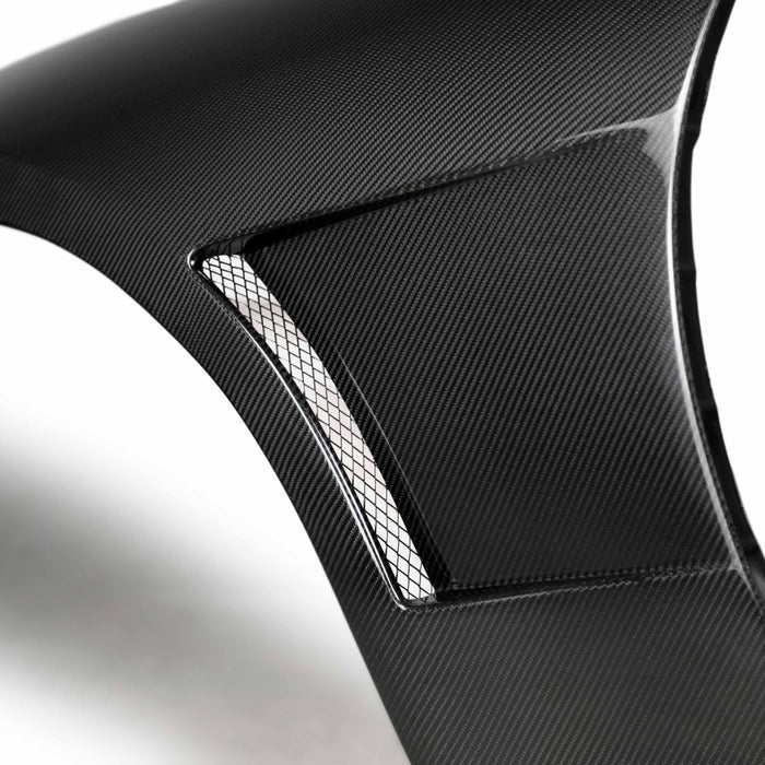 TV-Style Carbon Fiber Fenders For 1993-1998 Toyota Supra (Wider)