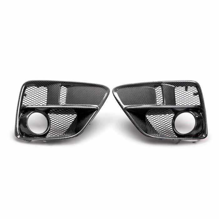 Carbon Fiber Fog Light Surround For 2015-2017 Subaru WRX/STi