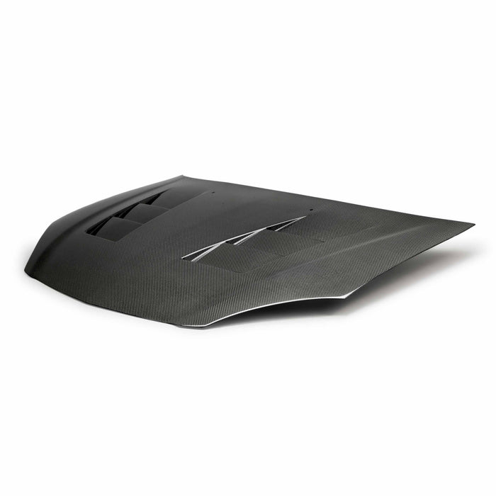 TS-Style Carbon Fiber Hood For 2002-2006 Acura RSX