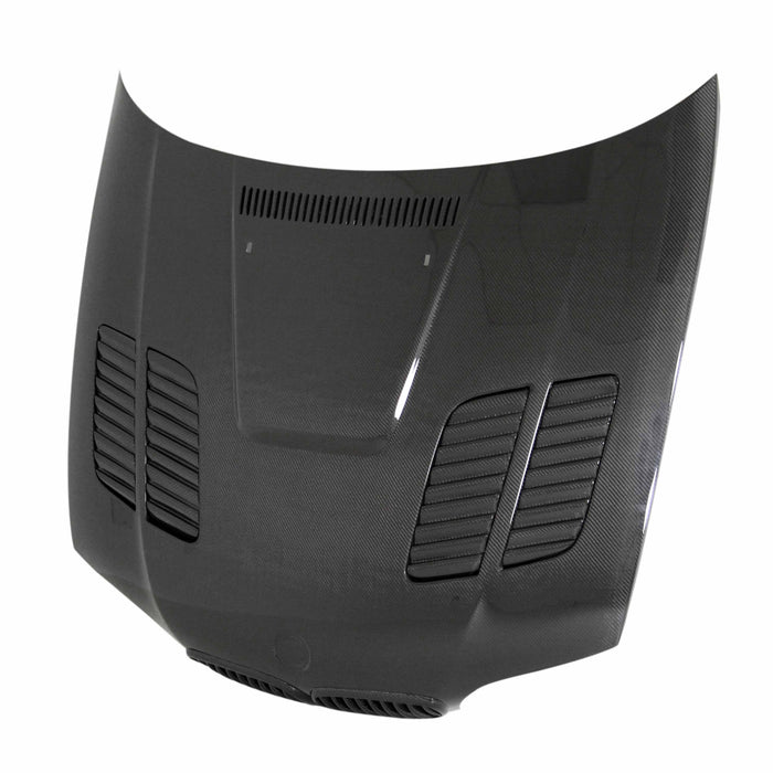 GTR-Style Carbon Fiber Hood For 2002-2005 BMW E46 2DR, LCI