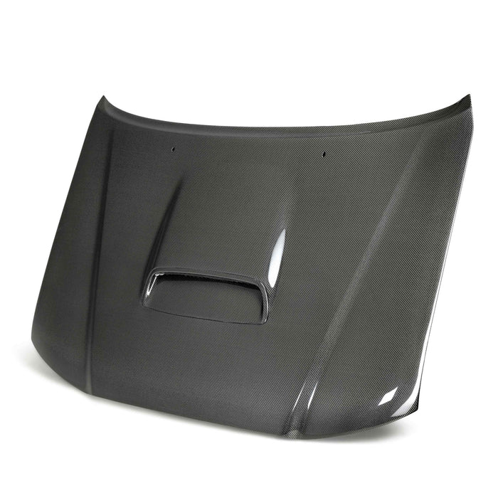 TR-Style Carbon Fiber Hood For 2005-2011 Toyota Tacoma