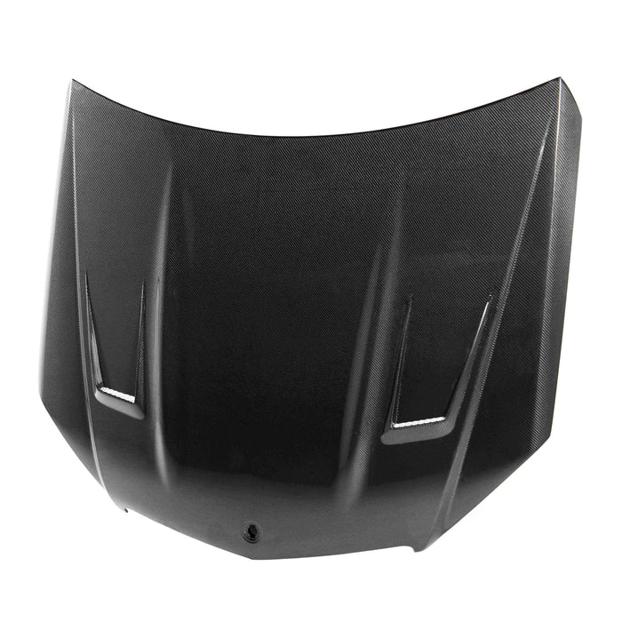 GT-Style Carbon Fiber Hood For 2008-2011 Mercedes Benz C63 (Does Not Fit Standard C-Class)