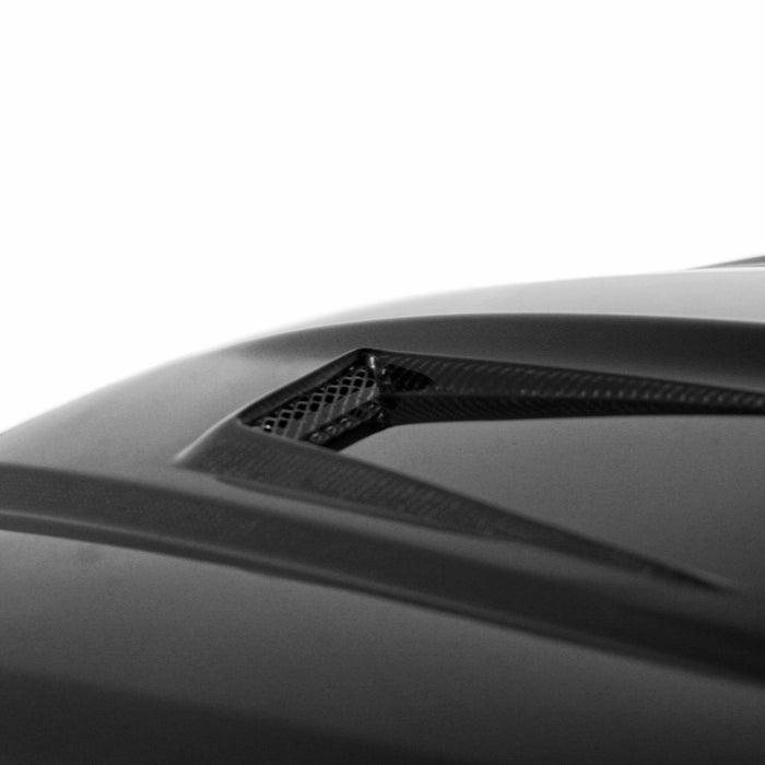 GT-Style Carbon Fiber Hood For 2008-2011 Mercedes Benz C63 (Does Not Fit Standard C-Class)