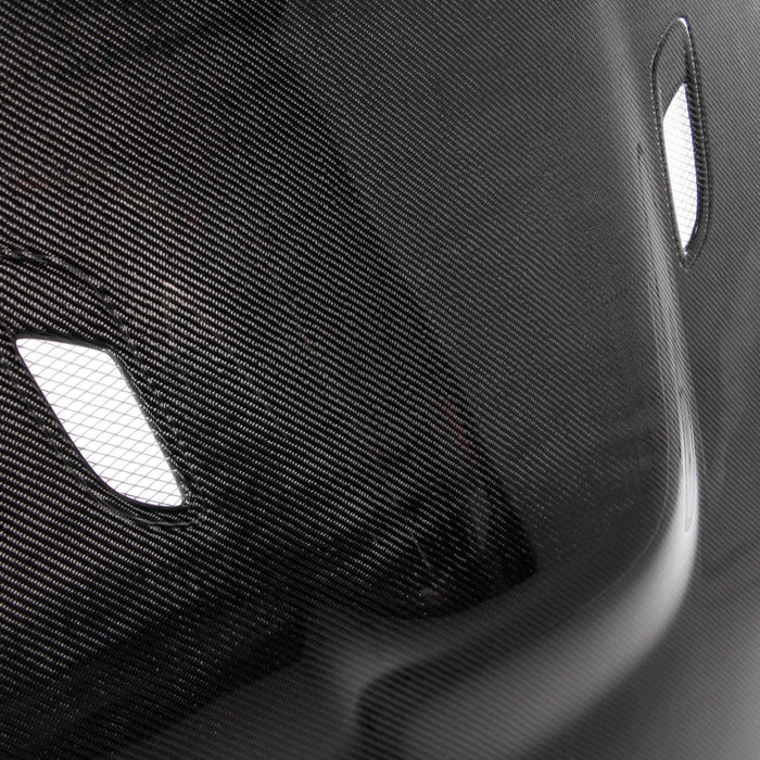 BM-Style Carbon Fiber Hood For 2009-2011 BMW E90 4DR