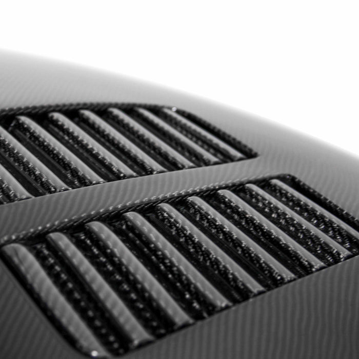 GTR-Style Carbon Fiber Hood For 2009-2011 BMW E90 4DR