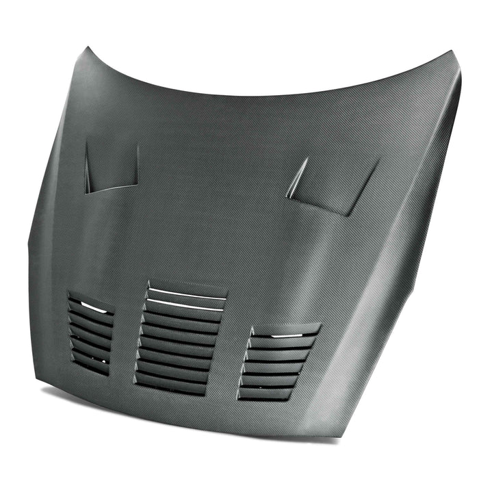 GT-Style DRY CARBON Hood For 2009-2016 Nissan GTR