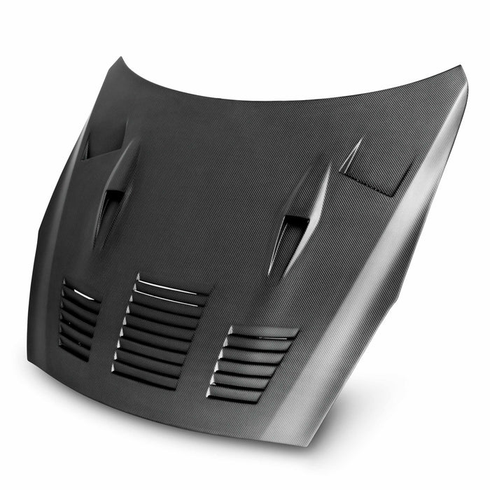 GTII-Style DRY CARBON Hood For 2009-2016 Nissan GTR