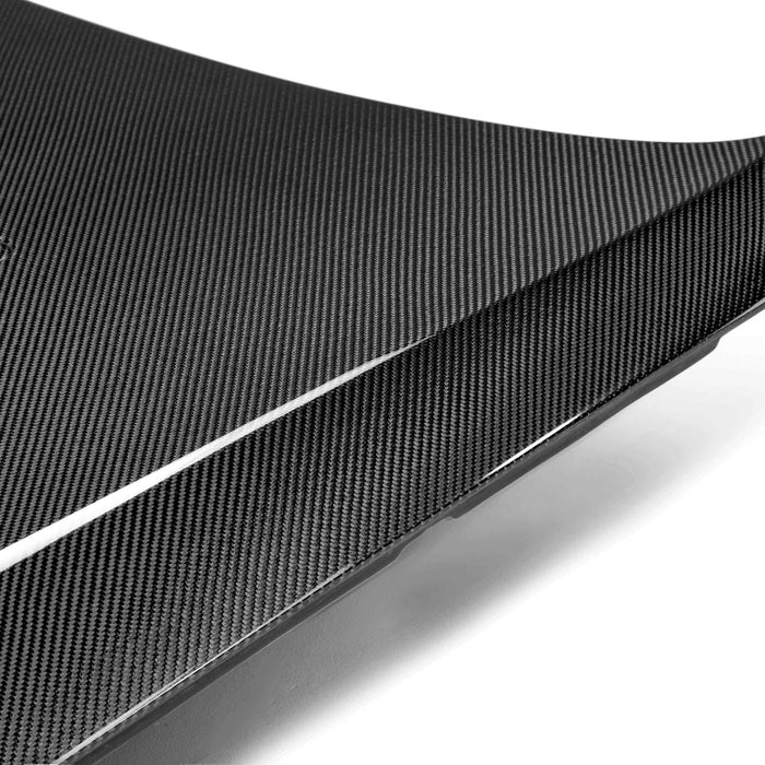 BM-Style Carbon Fiber Hood For 2011-2013 BMW E92 2DR, LCI