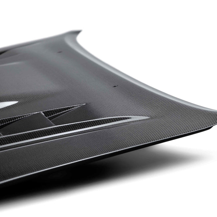 TS-Style Carbon Fiber Hood For 2012-2015 Toyota Tacoma