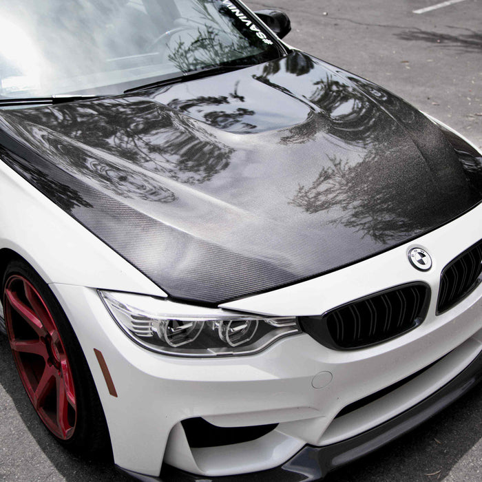 OE-Style Carbon Fiber Hood For 2015-2018 BMW F80 M3 And 2015-2020 F82/F83 M4