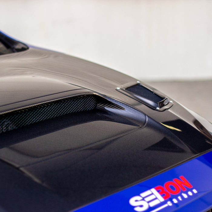 CS-Style Carbon Fiber Hood For 2015-2021 Subaru WRX/STi