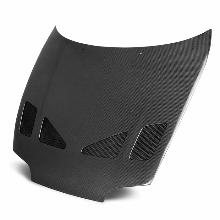 TR-Style Carbon Fiber Hood For 1993-1998 Toyota Supra