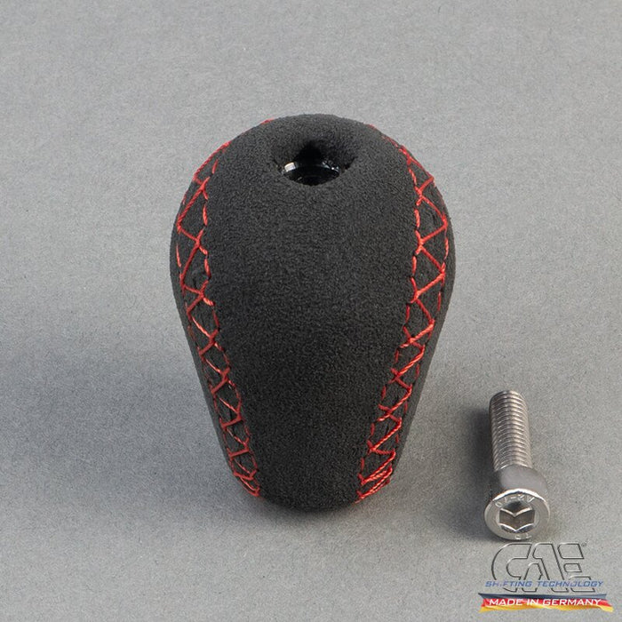 CAE Gear Knob Alcantara Grey/Red