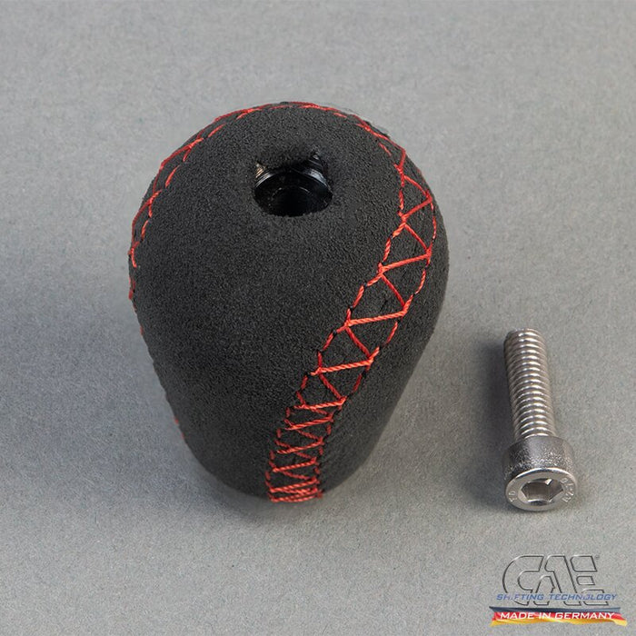 CAE Gear Knob Alcantara Grey/Red