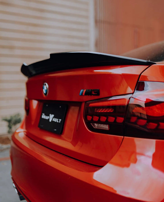 F80/F30 Carbon Fiber High Kick PSM Spoiler V2