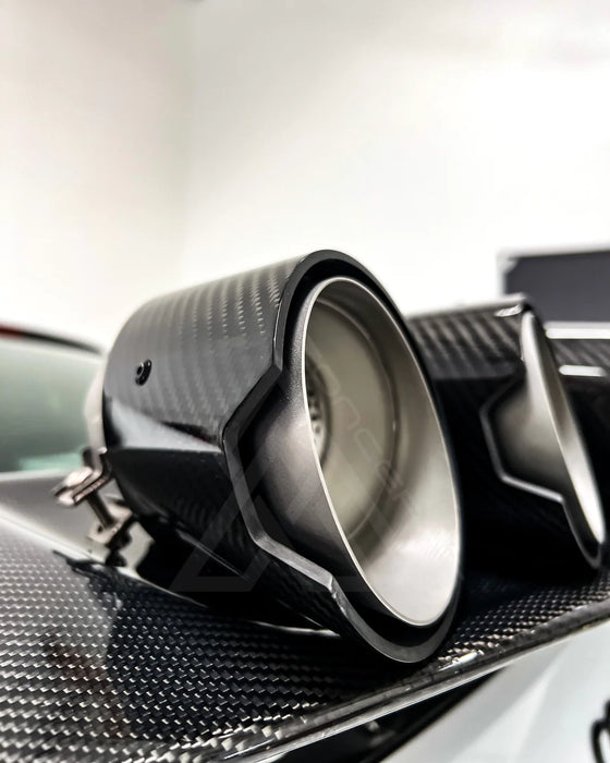 G8X M3/M4 Carbon Fiber Exhaust Tips