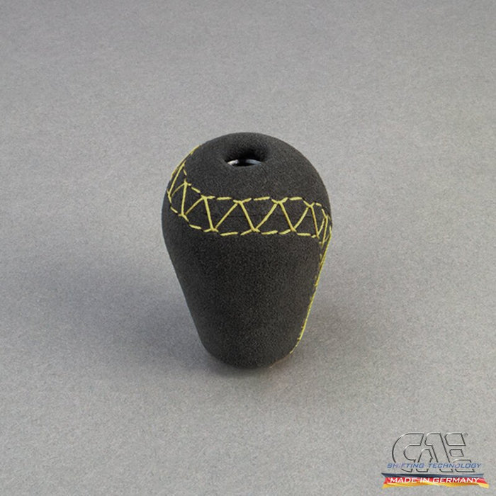 CAE Alcantara Gearknob Grey/Yellow