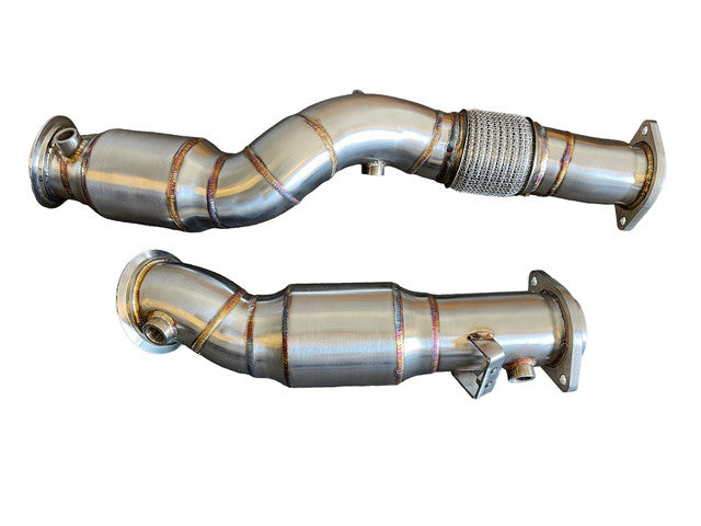 MAD BMW S58 Catted Downpipes M2/M3/M4 G87/G80/G82/G83 W/ Flex Section