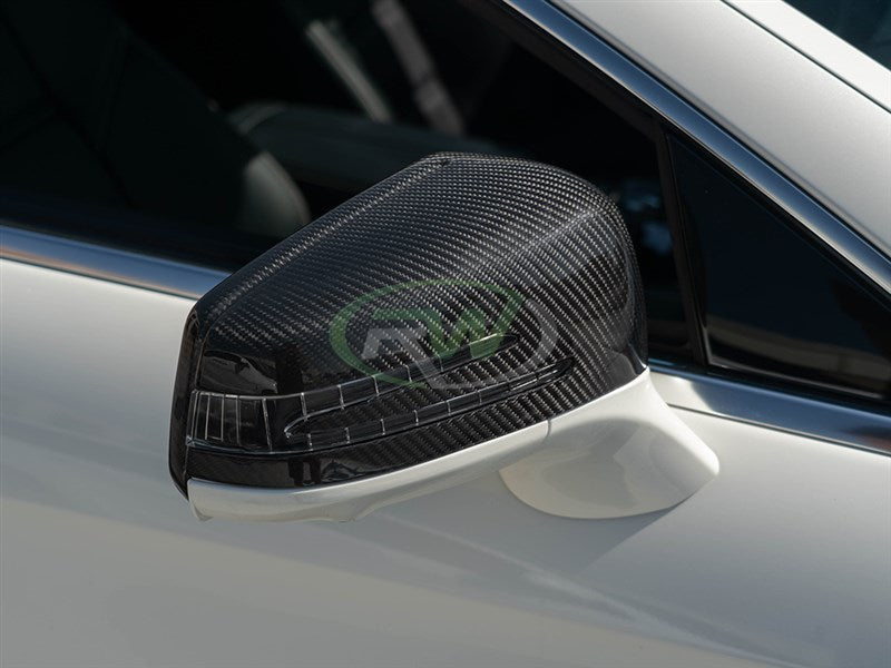 Mercedes Carbon Fiber Replacement Mirror Covers