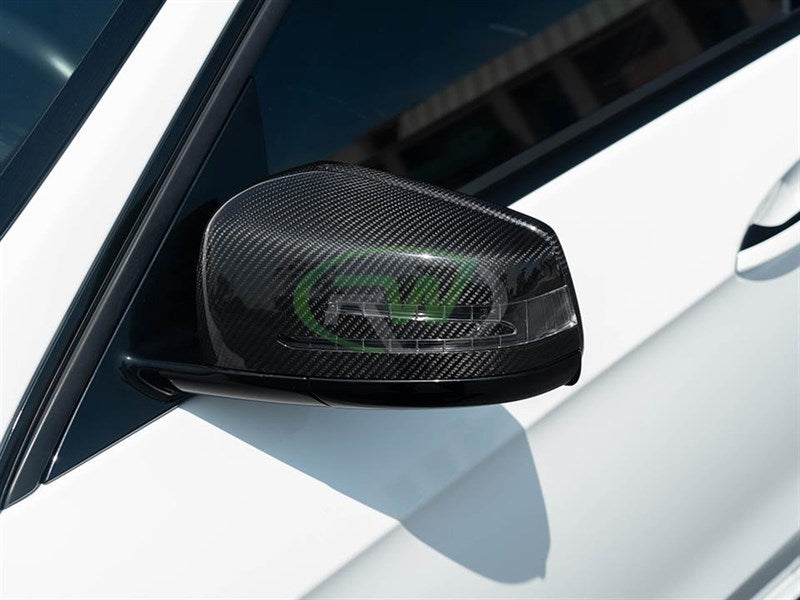 Mercedes Carbon Fiber Replacement Mirror Covers