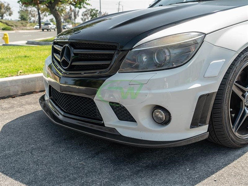 Mercedes W204 C63 AMG Arkym Style CF Front Lip