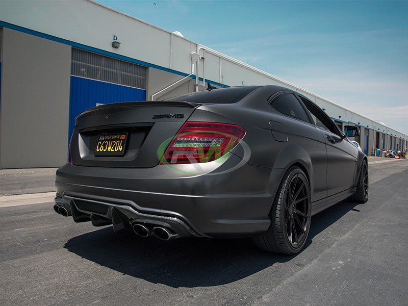 Mercedes W204 C63 DTM Carbon Fiber Rear Diffuser