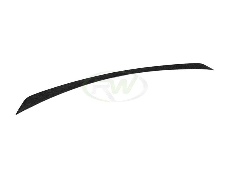 OE-Style Carbon Fiber Center For 2017-2021 Honda Civic Type R Rear Spoiler