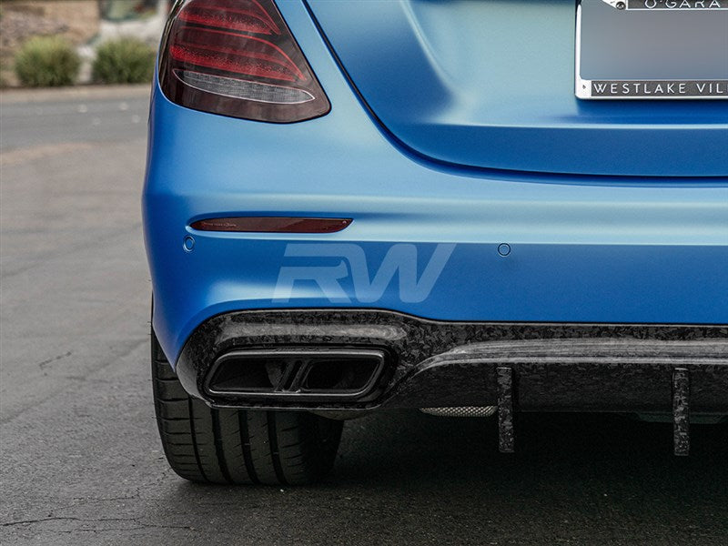 Mercedes W213 E63S Forged Carbon Rear Diffuser