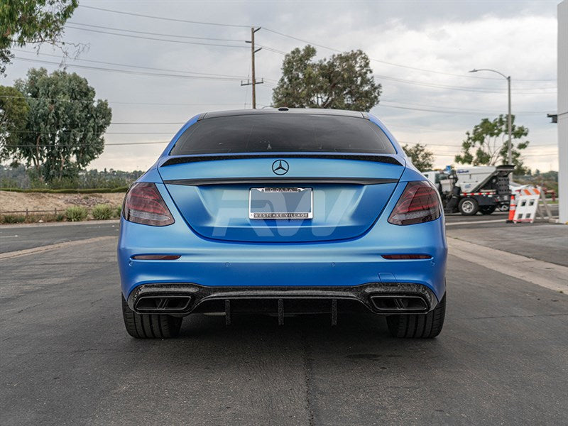 Mercedes W213 E63S Forged Carbon Rear Diffuser