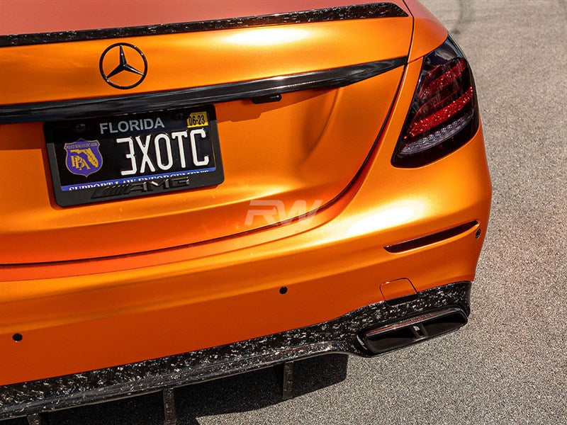 Mercedes W213 E63S Forged Carbon Rear Diffuser